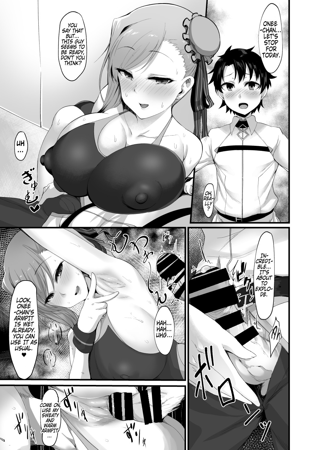 Hentai Manga Comic-Musashi-chan and Shota Master's Quotidian Sex Life-Read-4